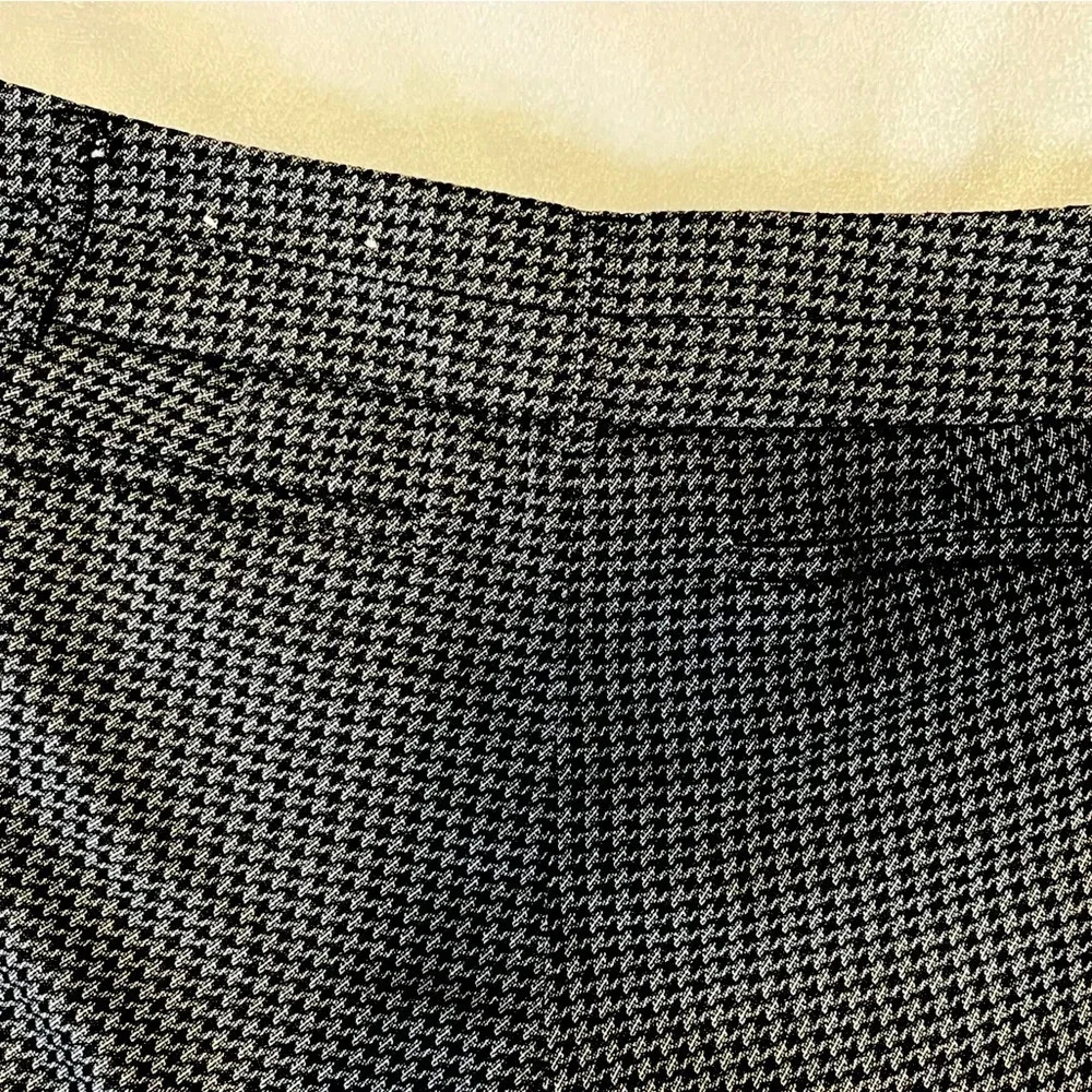Plus size wide leg black and grey dress pants size 14 business to dinner - Picture 5 of 16